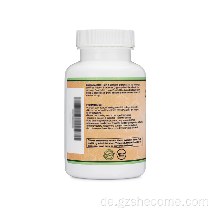 Magnesium l Threonatkapseln für die kognitive Schlaffunktion